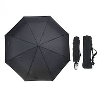 Зонт автомат, черный, фото 1