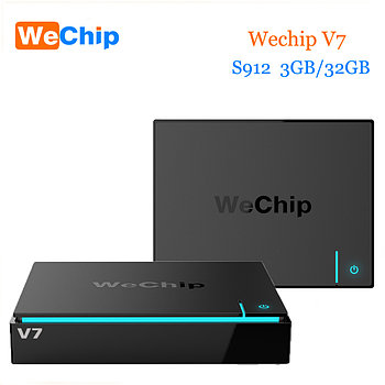 Android TV Wechip V7 (Amlogic S912 Octa-Core 64-bit ARM Cortex-A53 2ГГц/ DDR3 3 ГБ/eMMC 32 ГБ