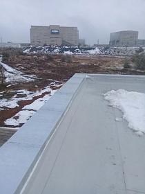 Ремонт битумной кровли здания АО "КазМинералс", ПВХ мембраной "Декопран" 2