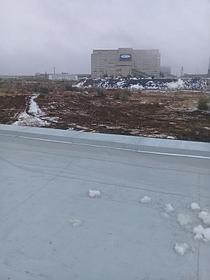 Ремонт битумной кровли здания АО "КазМинералс", ПВХ мембраной "Декопран" 4