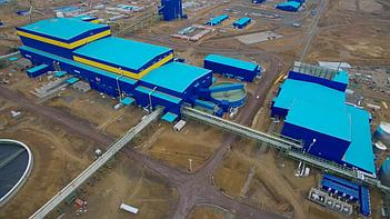 Ремонт битумной кровли здания АО "КазМинералс", ПВХ мембраной "Декопран" 11