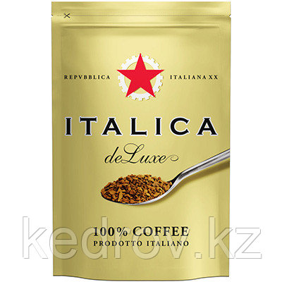 "ITALIСA de Lux" кофе сублимированный, 75гр дой-пак