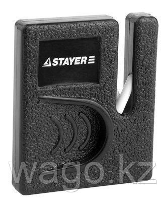 ТОЧИЛКА STAYER MASTER, ДЛЯ НОЖЕЙ, КОМПАКТНАЯ, КЕРАМИЧЕСКАЯ РАБОЧАЯ ЧАСТЬ, 47511, фото 2