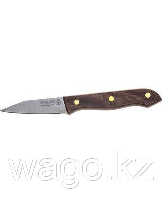 НОЖ LEGIONER GERMANICA ОВОЩНОЙ, ТИП SOLO С ДЕРЕВЯННОЙ РУЧКОЙ, НЕРЖ ЛЕЗВИЕ 80ММ, 47832-S_Z01, фото 2