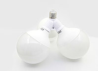 Светодиодная LED лампа G120 XW 18W + тройник Экосвет
