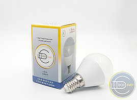 Светодиодная LED Лампа G45 6W E14 Экосвет Акция!!!