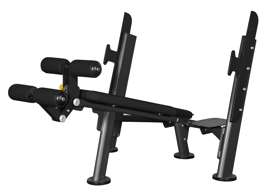 Скамья для жима с отрицательным наклоном Spirit Fitness AFB103