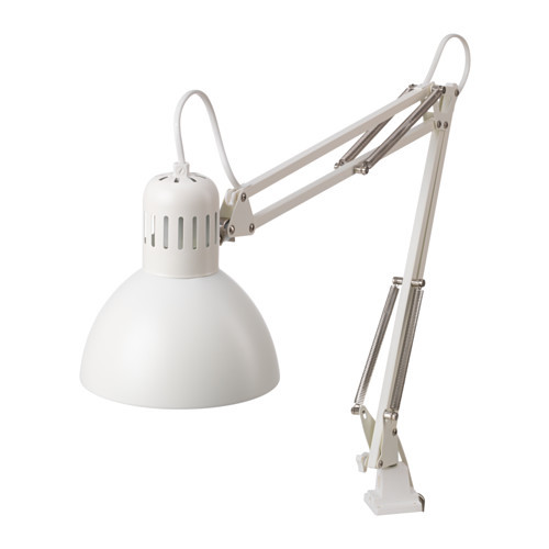 Лампа рабочая ТЕРЦИАЛ белый ИКЕА IKEA - фото 2 - id-p47797558