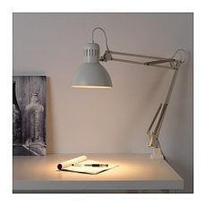 Лампа рабочая ТЕРЦИАЛ белый ИКЕА IKEA, фото 2