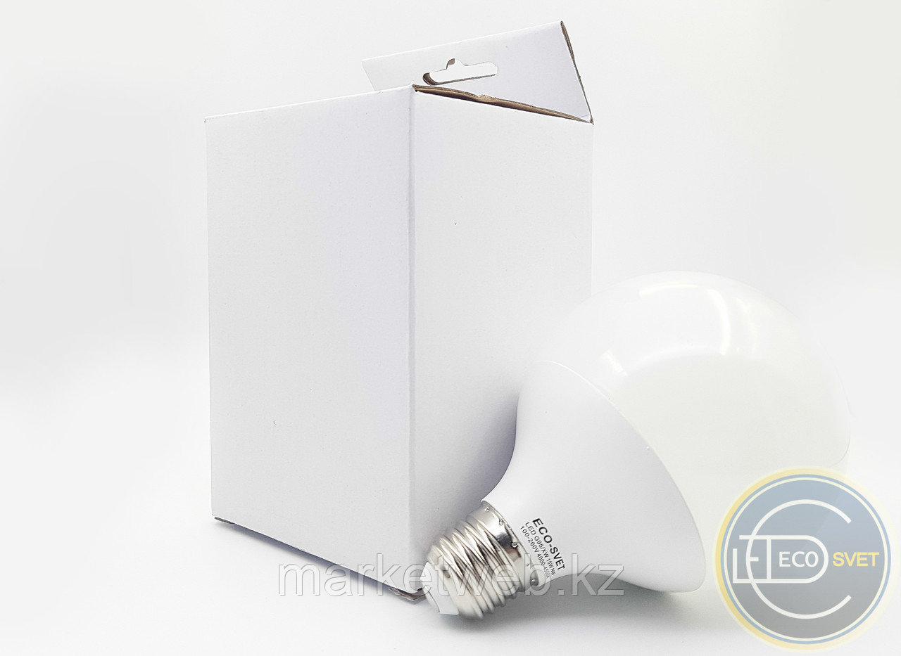 Лампа Светодиодная LED ЛЕД лампа G95 XW 15W Экосвет