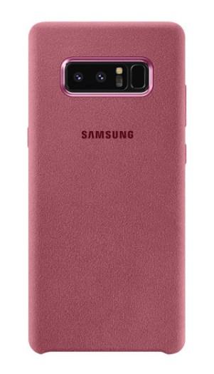 Чехол Alcantara Cover для Samsung Galaxy Note 8 N950 (розовый), фото 1