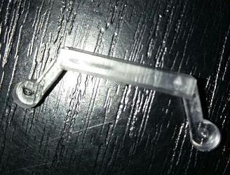 Клипса "парящие линии"