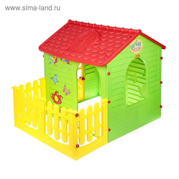 Детский игровой комплекс "Домик с забором"