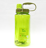 Спортивная бутылка для воды, зеленая, 1,5 л 
