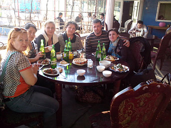 группа туристов