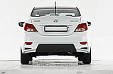 Спойлер на багажник Hyundai Accent (Solaris) 2010+, фото 3