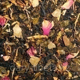 Китайский Зеленый чай с малиной(100гр)