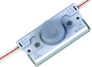 Одноточечный для торцевой подсветки с алюминиевым теплоотводом 2.8W (IP67) Белый
