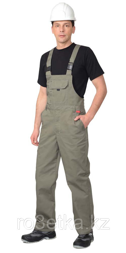 Спецодежда летняя Полукомбинезон "ДАЛЛАС" оливковый