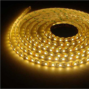 Влагозащищенная светодиодная лента 3528, 60 Д/М (IP65), Цвет - Желтый