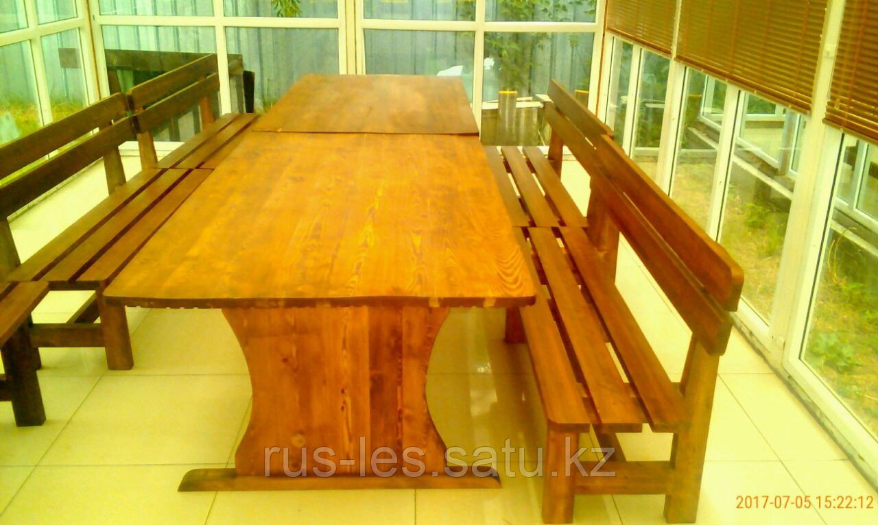 Деревянная мебель из лиственницы - фото 1 - id-p47907485