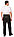 Спецодежда летняя Брюки "КЛАССИКА" черные тк.Rodos, фото 2