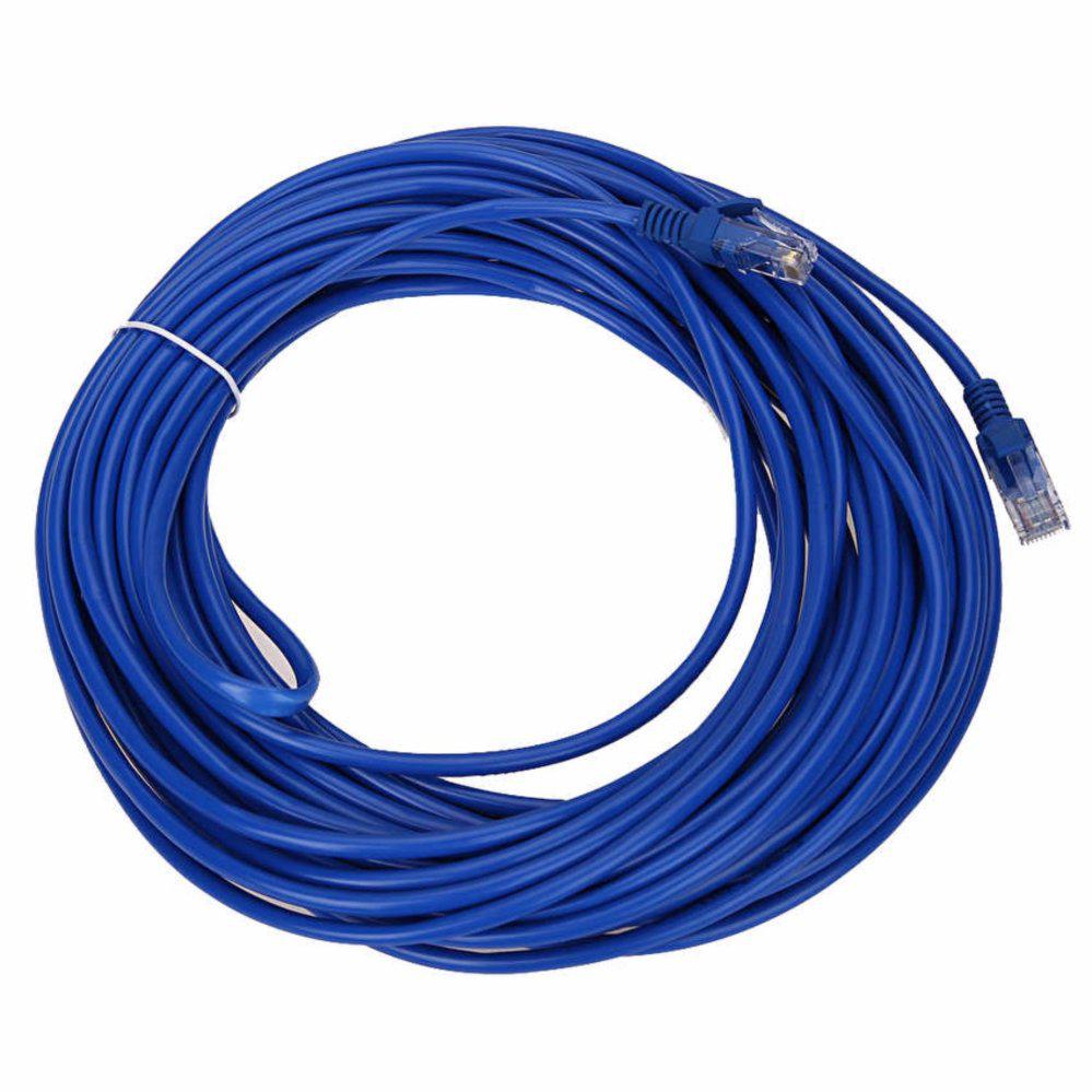 LAN кабель 10 м (Patch cord) синий