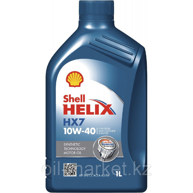 Моторное масло Shell HELIX HX7 10W-40 1л.