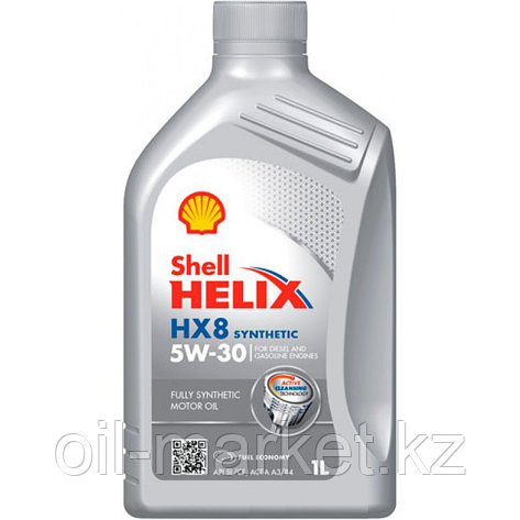 Shell HELIX Моторное масло HX8 SYNTHETIC 5W-30 1л., фото 1