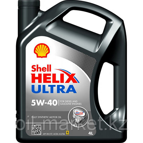 Shell HELIX Моторное масло ULTRA 5W-40 4л., фото 2