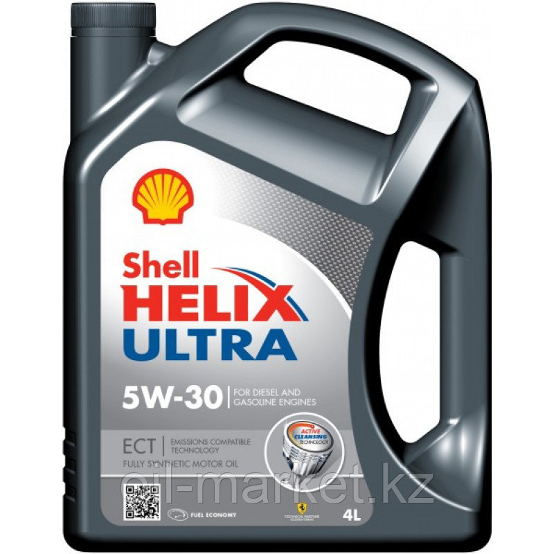 Shell HELIX Моторное масло ULTRA ECT 5W-30 4л.