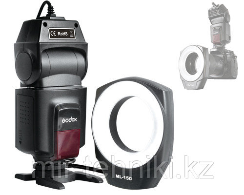 Кольцевая вспышка Godox ML150 Macro Ring Flash