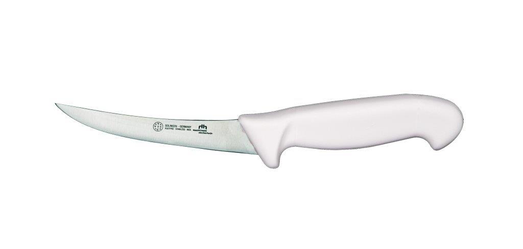 Нож профессиональный для ВСЭ и вскрытия , обвалочный полугибкий, изогнутый, дл. лезвия 12,7 см № 60405120 