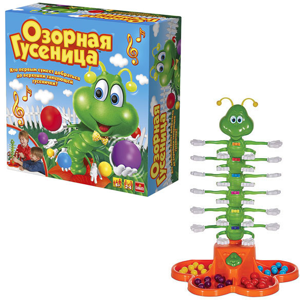 Настольная интерактивная игра Озорная гусеница