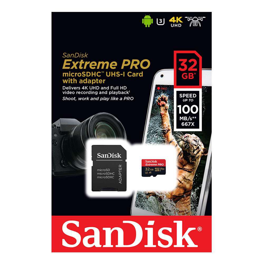 SanDisk Extreme Pro micro SDHC UHC-I  32GB 100MB/s, фото 1