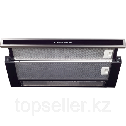 Вытяжка KUPPERSBERG SLIMLUX II 60 XFG нержавеющая сталь/ черное стекло, фото 2
