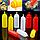 Бутылочка пластиковая для соуса (соусница для кетчупа, майонеза, горчицы) желтая 450 мл, фото 2