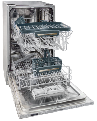 Встраиваемая посудомоечная машина KUPPERSBERG GL 4588 серебристый - фото 1 - id-p48133472