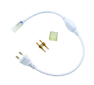 Коннектор (концевик) для подсоединения дюралайта к сети (5050/3014)