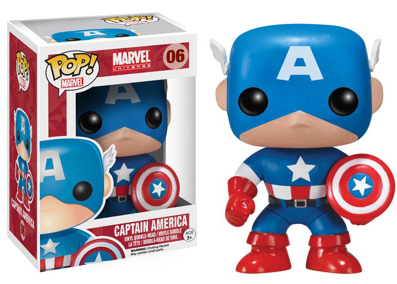 POP! Marvel "Marvel Universe" Виниловая Капитан Америка