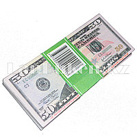 Шуточные фальшивые деньги 50 $ "Доллар" 100 штук (деньги для выкупа невесты)