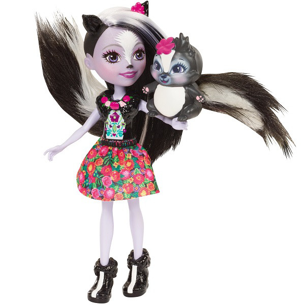 Mattel Enchantimals DYC75 Кукла Седж Скунси, 15 см - фото 2 - id-p48265963