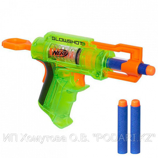 Nerf B4615 Нерф Элит Глоушот (бластер)