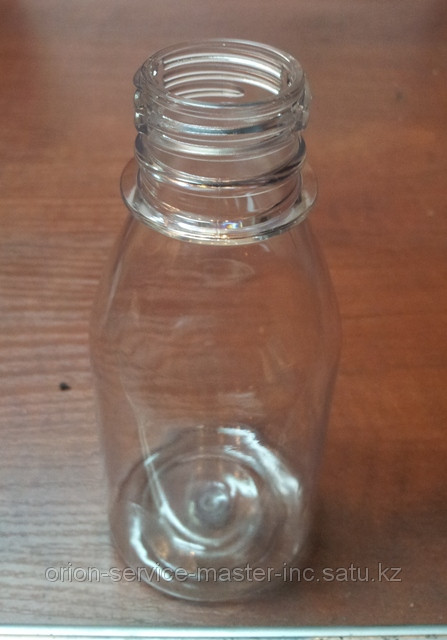Бутылка 100мл прозрачная круглая+крышка (300шт, 8кг, ДШВ85*75*80)(ВД 113х47мм) - фото 1 - id-p2063377