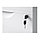 Тумба на колесах ЭРИК 2 ящика белый ИКЕА, IKEA, фото 5