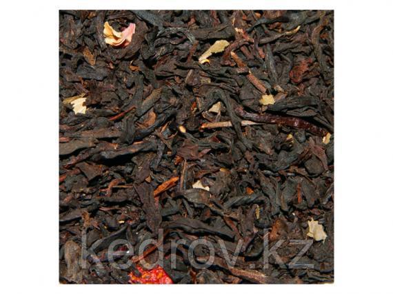 Чай Земляника со сливками (черный ароматизированный) 0,5 кг