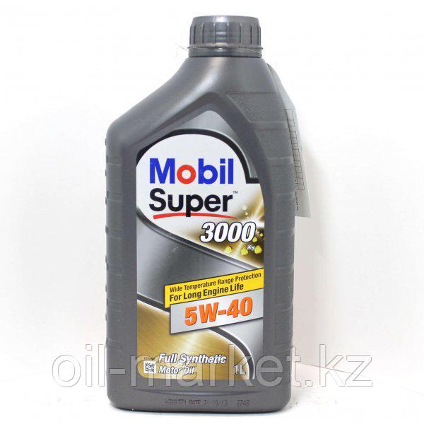 Моторное масло Mobil Super™ 3000 X1 5W-40 1л синтетическое