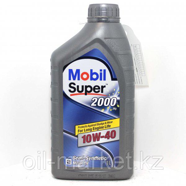 Моторное масло Mobil Super™ 2000 X1 10W-40 1л полусинтетическое