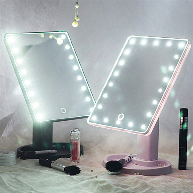 Косметическое зеркало с подсветкой LED MIRROR