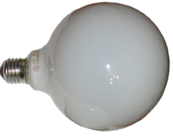 Лампа накаливания шаровидная - GE 60G125/O/E27 - фото 1 - id-p48305202
